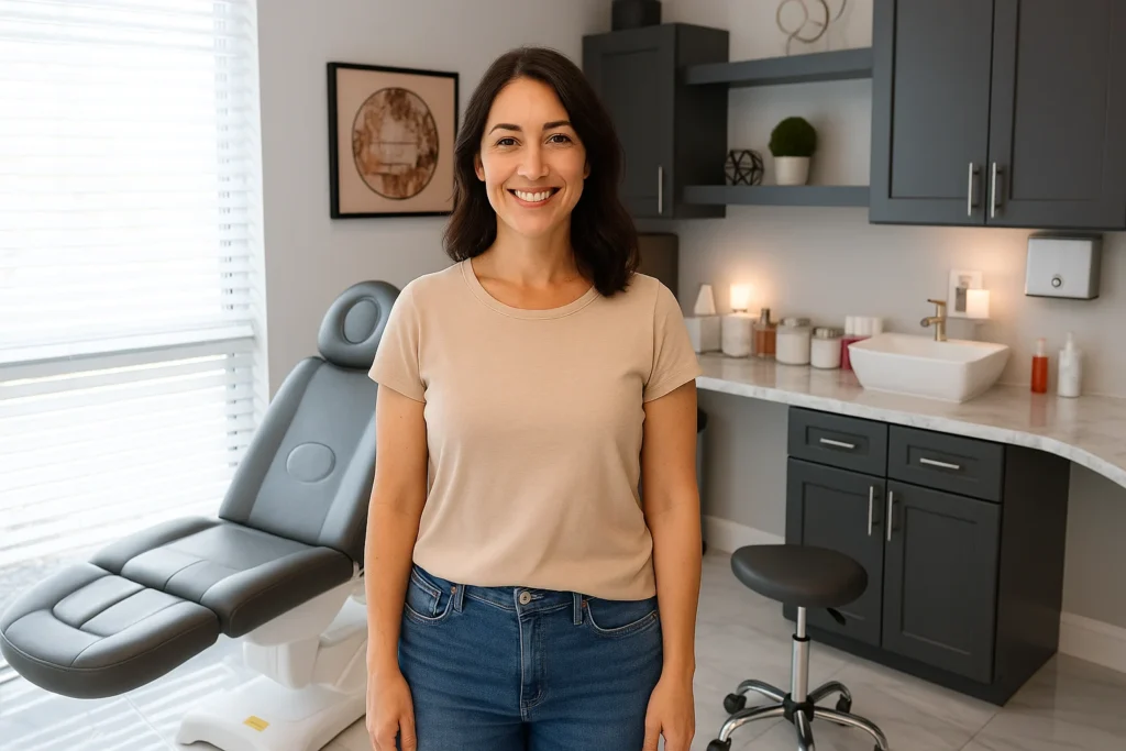 sarah-co2-cryo-facial-patient