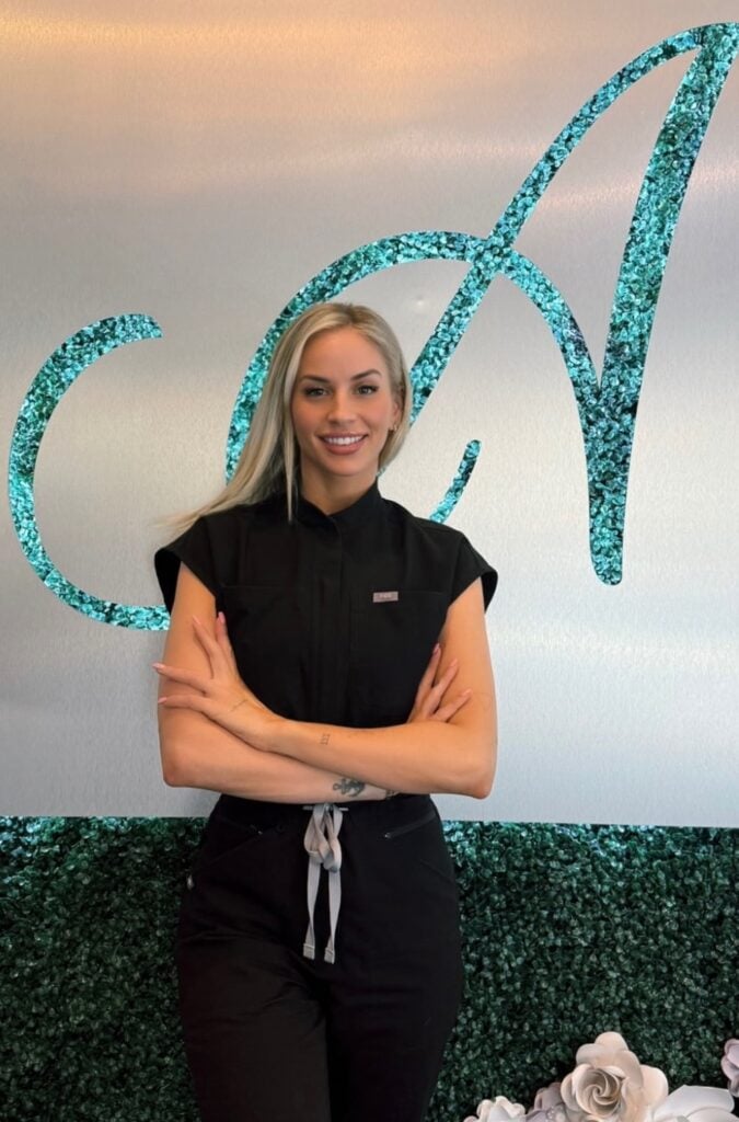 Meagan Irene, expert esthetician at Center for Aesthetic Medicine Las Vegas, specializing in melasma treatment and advanced skincare