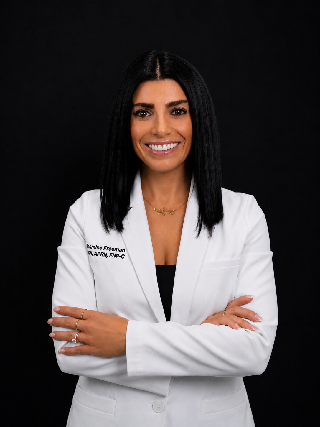 Jasmine Freeman, MSN, APRN, FNP-C, Owner and Aesthetic and Wellness Provider at Center for Aesthetic Medicine